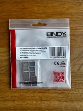 Lindy USB Port Blocker Pack of 10 White