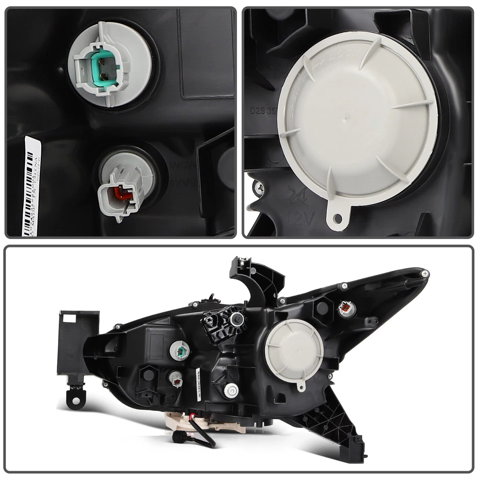 HID/Xenon Projector Headlights For INFINITI For QX60 2014-2015 Chrome Housing - Image 4 of 4