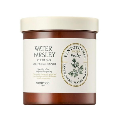 SKINFOOD Pantothenic Water Parsley Clear Pad 60Pads 250g (8.81oz)