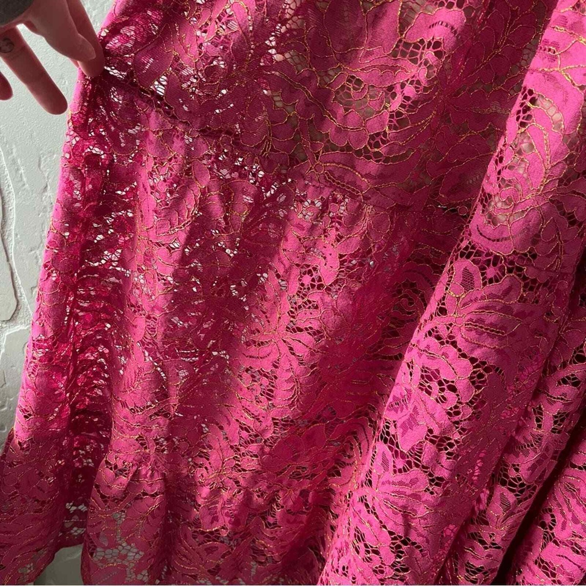 Dress the Population Fuchsia Melina Lace Maxi XXS | eBay Dress the Population Fuchsia Melina Lace Maxi XXS | eBay