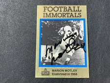 1985 FOOTBALL IMMORTALS HAND SIGNED AUTHENTIC AUTOGRAPHS PICK CARDS YOU WANT