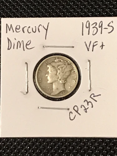 1939-S Mercury Dime  VF+