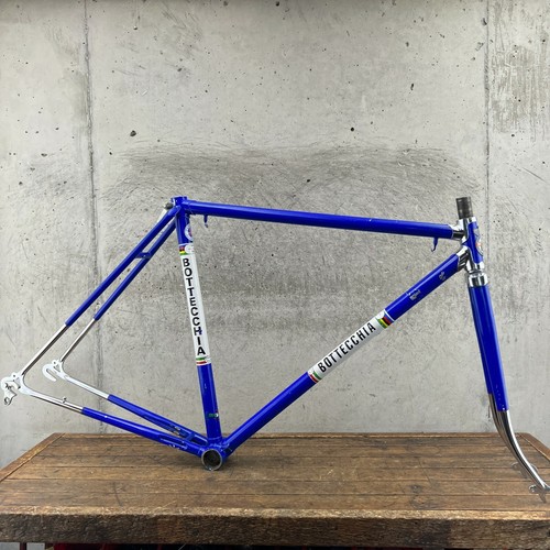 Vintage Bottecchia Frame Set 52 cm Italy Steel Road Bike Steel Bottechia 130  | eBay