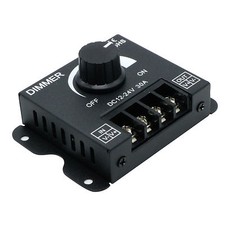 Switch Dimmer Knob Controller 30A 360W For Led Strip Single Color DC 12V/24V
