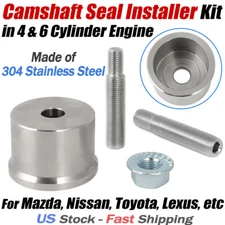 CAMSHAFT Seal Installer Tool Kit for Mazda, Nissan, Toyota, Lexus with Cam Bolts