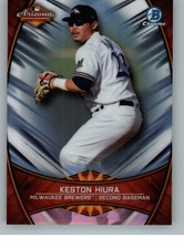 2019 Bowman Chrome Arizona Fall League AFL Stars KH Keston Hiura - Brewers