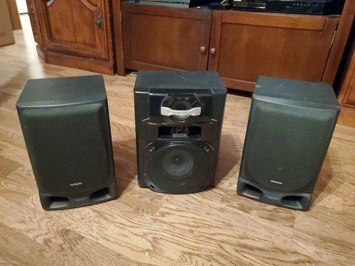Aiwa SX-NV20 3-Way Bookshelf Speakers 