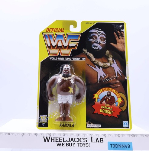 Kamala Krush WWF Wrestling 1993 Hasbro Vintage Act...