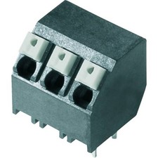 Weidm ller 1885040000 Spring clamp 1.5 mm  number of poles num 4 black 28 pcs.