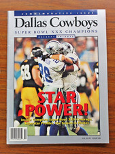 Super Bowl XXX Dallas Cowboys Football Commemorative Issue Magazine 1996 Beckett