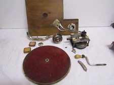 ensemble de pièce moteur bras divers phonographe gramophone
