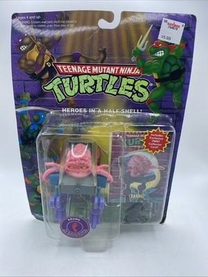 TMNT Heroes In A Half Shell Krang Action Figure 1994 Playmates No. 5392 Vintage