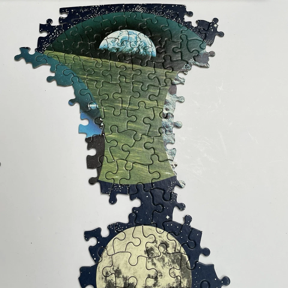 Waddington's Moonprobe Rare Elliptical 600 Piece JigSaw Puzzle Space Booklet - Image 4 of 4