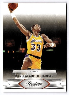 2009-10 Panini Prestige - Kareem Abdul-Jabbar #111 - Los Angeles Lakers