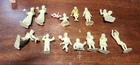 Marx Doll House and nursery figures.
