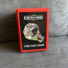 Ready Hour Fire EVAC Smoke Filters Escape Hood Oxygen Masks FAST SHIPPING