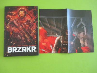 BRZRKR Hardcover Limitiert 666 Exemp. mit Poster Cross Cult