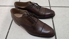 Joseph Cheaney Harrington Capped Oxford, Dark Brown Calf Leather, UK-8, BNWOB