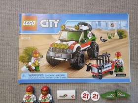 LEGO City 60115 and 60121 Complete with Instructions