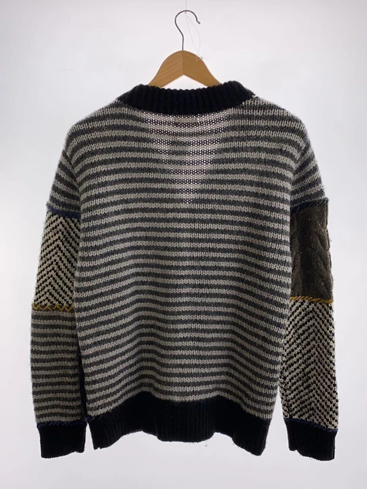 Cárdigan de lana pata de gallo multicolor de Galliano (grueso) Foto 2 de 4