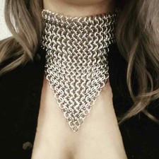Collier Maille - Collier Argenté pour Fille Amie ou Femme Meilleur Cadeau