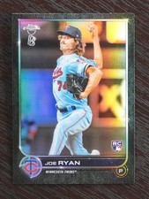 2022 Topps Chrome Ben Baller Edition #48 Joe Ryan RC Rookie Minnesota Twins