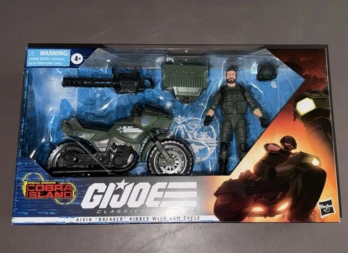 GI JOE CLASSIFIED SERIES #29 COBRA ISLAND BREAKER & RAM CYCLE! TARGET EXCLUSIVE