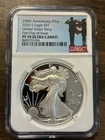 2025 S American Silver Eagle 250th U.S Navy Privy NGC PF70 UC First Day Of Issue