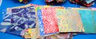 Quilting Fabric, 600 - 2.50" Squares, Batiks