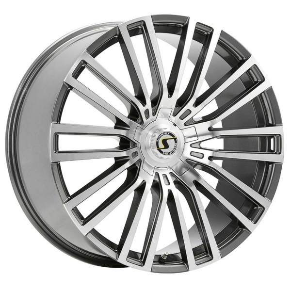 Schmidt Felgen Eckstein 12.0Jx23 ET54 5X130 Gunfp FüR Porsche Cayenne III 9YA-image