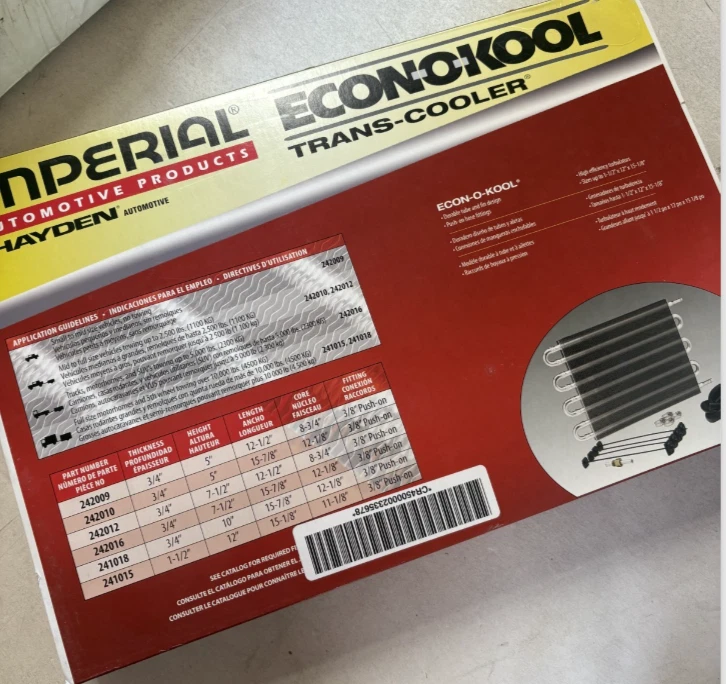 Enfriador de aceite de transmisión automática-RWD Imperial 242016 Foto 3 de 4