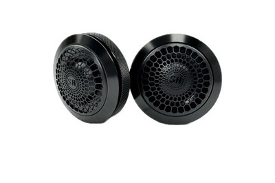 Sundown Audio SA-1T v4 1'' Soft Dome Tweeter Pair - 65W RMS High-Fidelity Car Aud