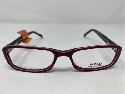Bongo Eyewear B FEISTY BU 49-16-135 Burgundy Full Rim Eyeglasses Frame  523