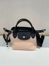 LONGCHAMP Le Pliage Energy Shoulder Tote Bag 2Way Bag XS Beige Pink Outlet NEW
