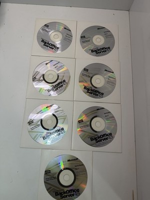 Microsoft BackOffice Server 4.5   7 Disc Set   Vintage Software