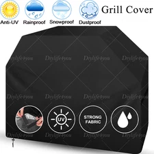BBQ Gas Grill Cover Barbecue Waterproof Outdoor Heavy Duty UV Protection 57 Inch