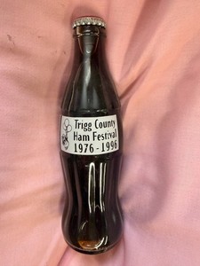 Trigg County Han Festival--1976--  1996 coke bottle