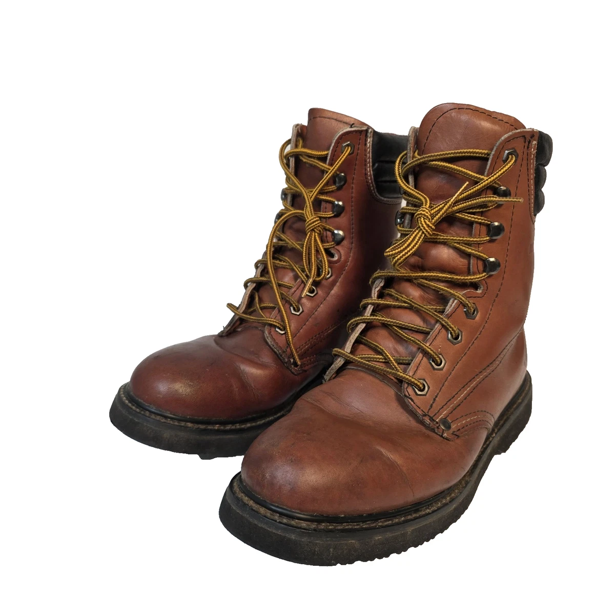 Texas Steer Camo Suede KIRIT Waterproof Work Hunting Boots Men\'s size 7.5W Texas Steer Lace Up Brown Boots for Men for Sale | Shop New  main image 2