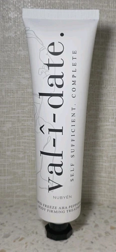 Nubyen Val-Î-Date Lipid Freeze AHA Peppermint Body Firming Treatment -NEW Sealed
