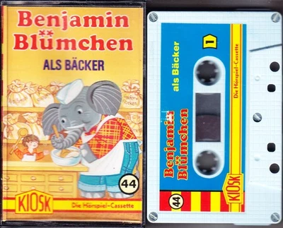 MC Benjamin Blümchen 44 - Benjamin Blümchen als Bäcker - KIOSK alt blau geschrau - Bild 1 von 3