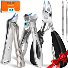Toenail Clippers for Seniors Thick Toenails, Large Toe Nail Clippers for Men