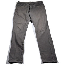 BYLT Premium Basics Mens Everyday Pants 2.0 Slim Fit Golf Gray Chinos Sz 33