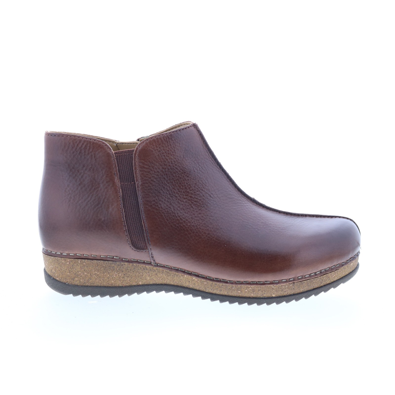 Dansko Makara 9607-785300 Womens Brown Leather Zipper Casual Dress Boots 8.5