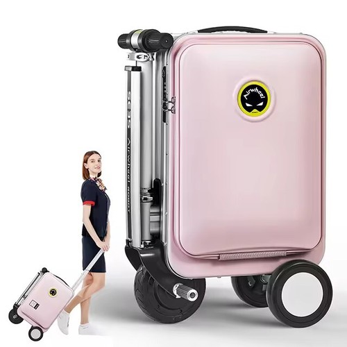 ABS SE3S Smart Riding Luggage Electric Suitcase Scooter with Removable Battery - 第 2/25 張圖片
