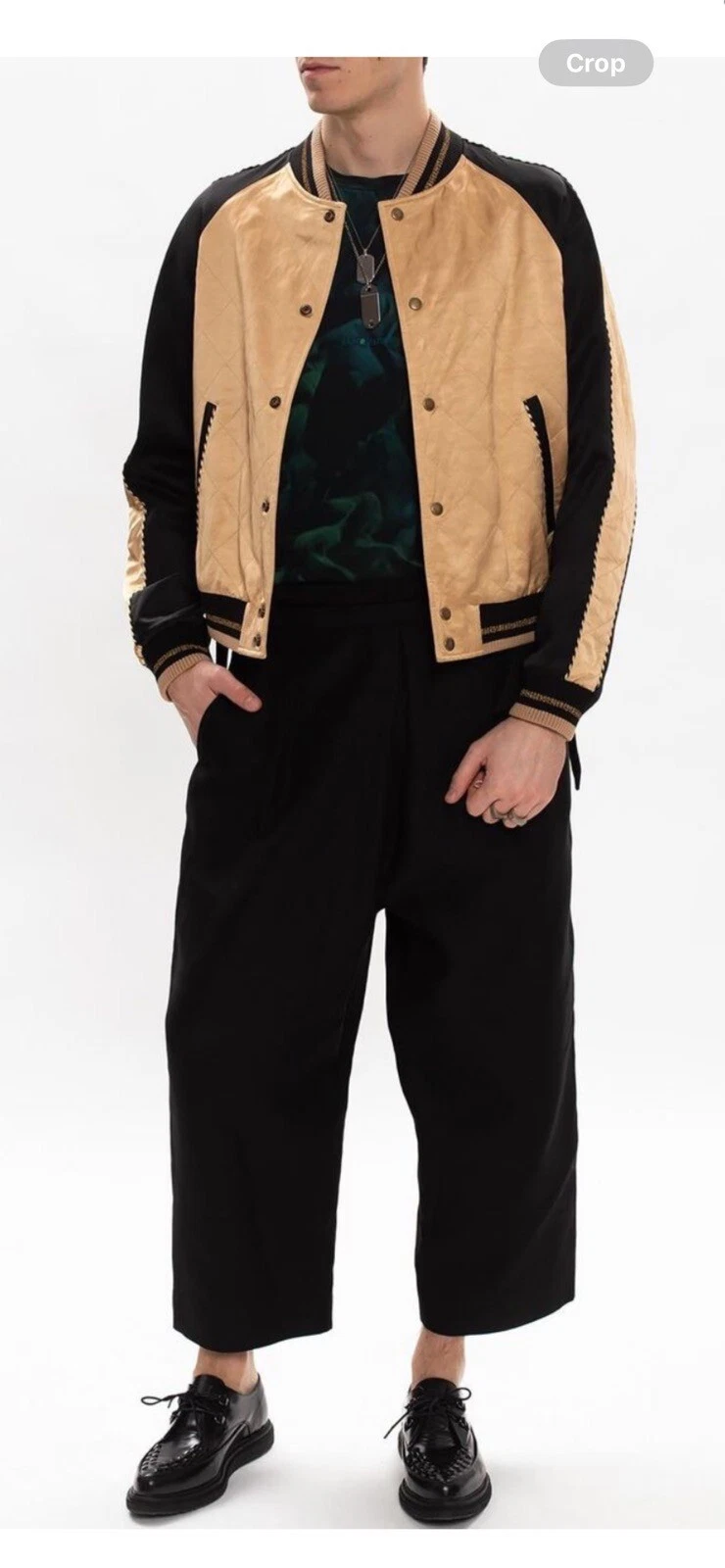 SAINT LAURENT (YSL) Giacca bomber orsacchiotto da uomo Saint Laurent. 48 38 $3290