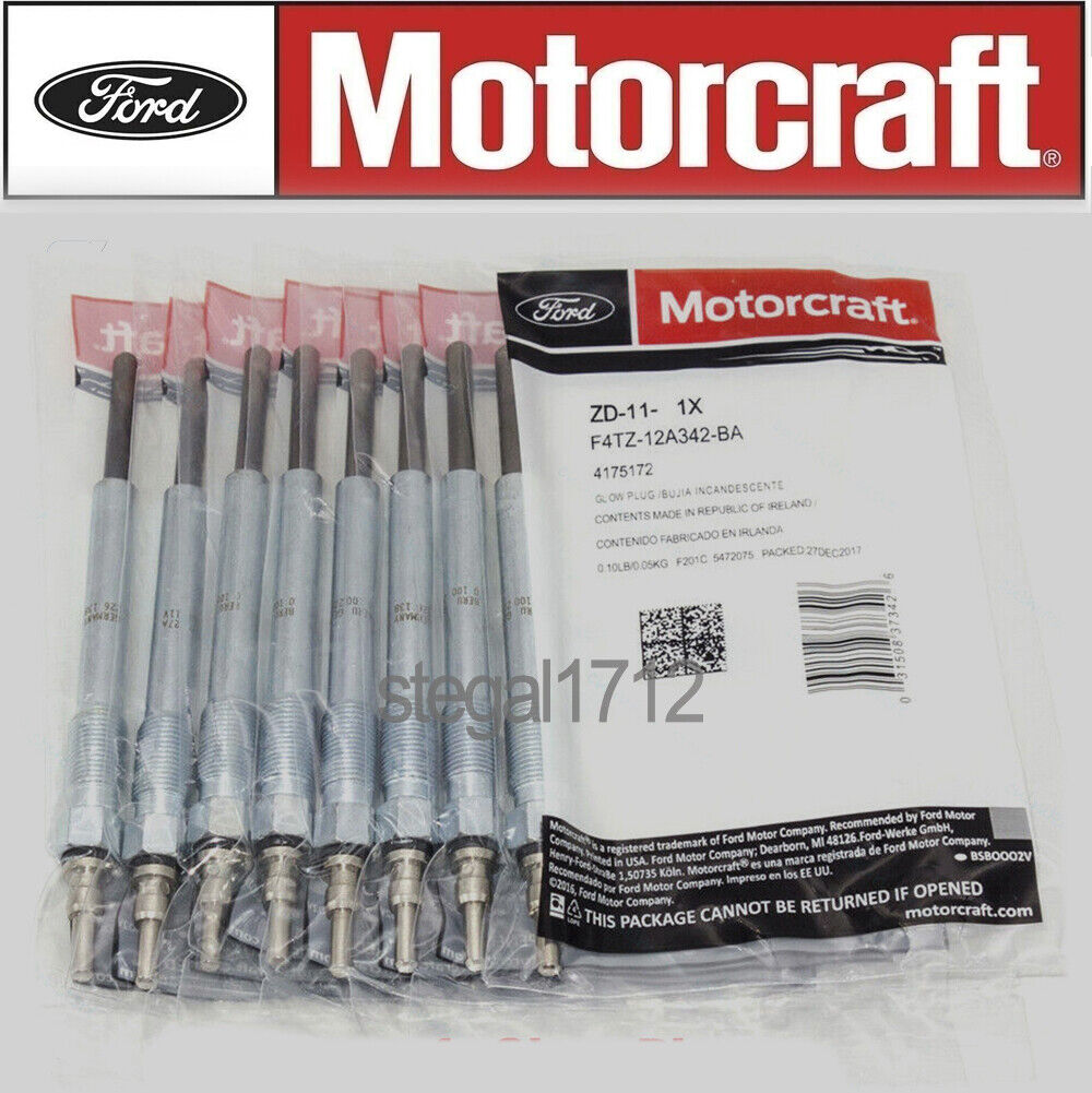 8PCS ZD-11 OEM Genuine Glow Plugs F4TZ-12A342-BA diesel For 8PCS ZD-11 OEM Genuine Glow Plugs F4TZ-12A342-BA diesel For