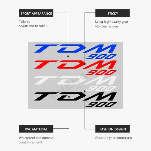 Calcomanía impermeable para motocicleta TDM 900 para Yamaha TDM 900 TDM900 2002-2025 - Imagen 4 de 18