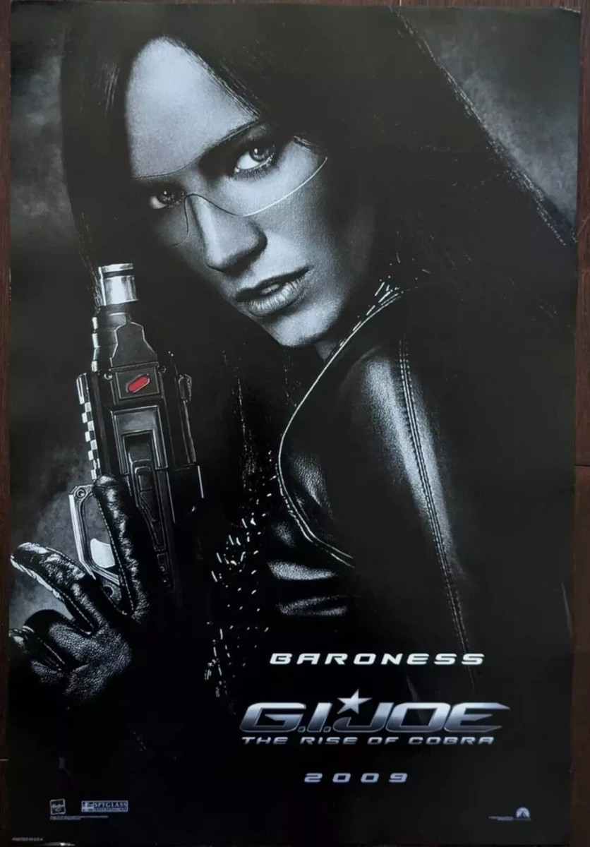 BARONESS G.I. GI Joe Rise of Cobra 13x20 Promo Movie Poster