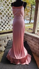 Prom dress color dusty rose size 8 designer faviana