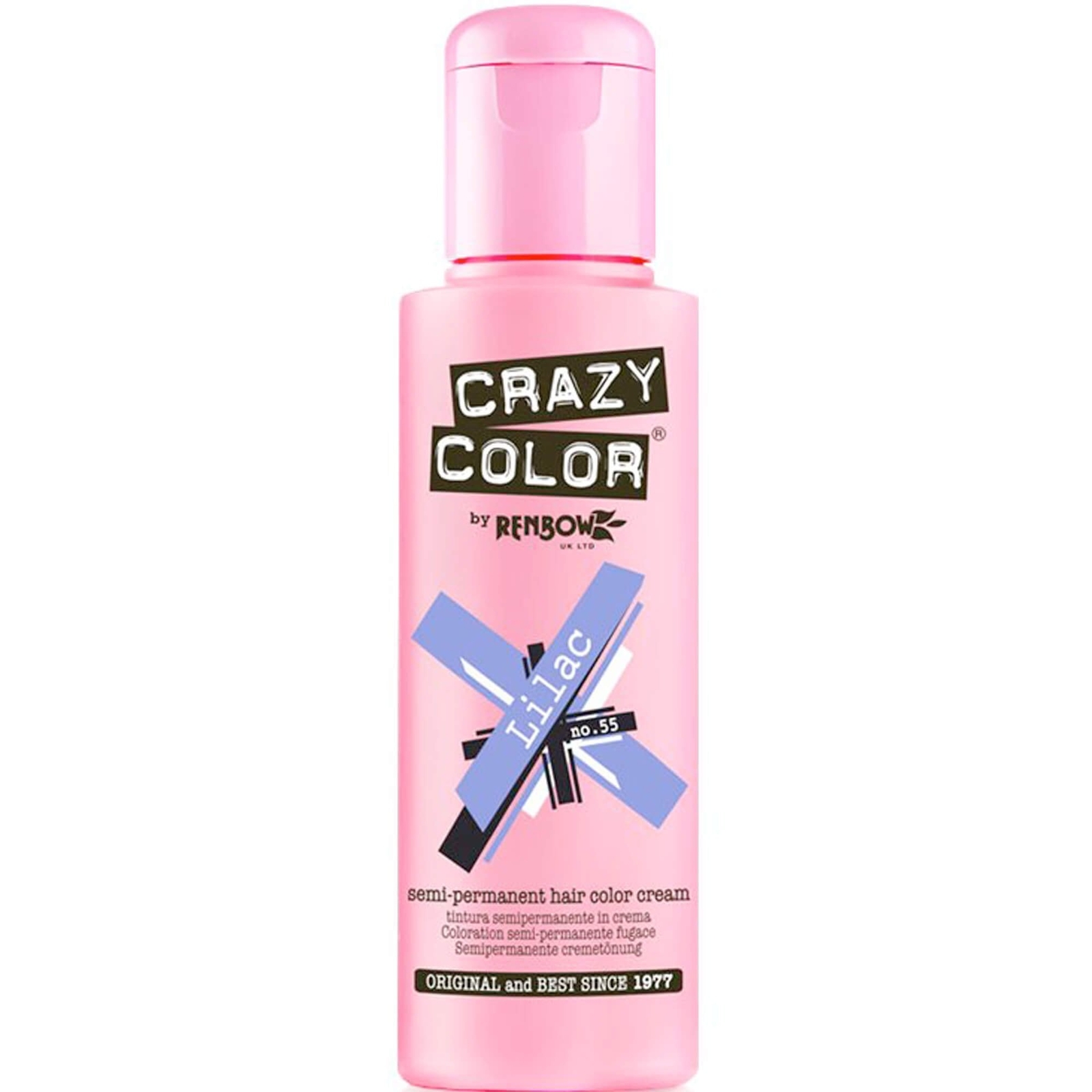 Renbow Crazy Color Crazy Color Semi Permanent Hair Dye - Lilac